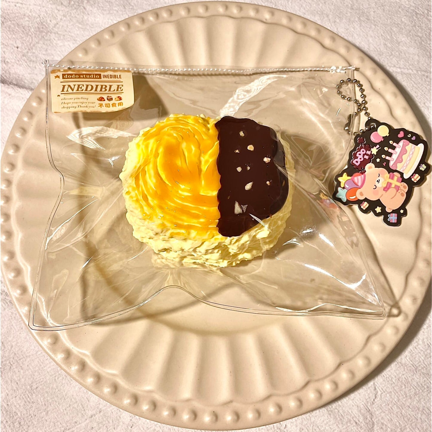 Drizzle Butterfly Pastry Squishy