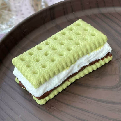 Extra Thick Cream Filled Soda Cracker Squishy
