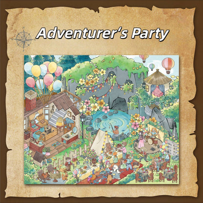 Wedding & Party 3D Sticker | 2 Cute Miniature Scenes