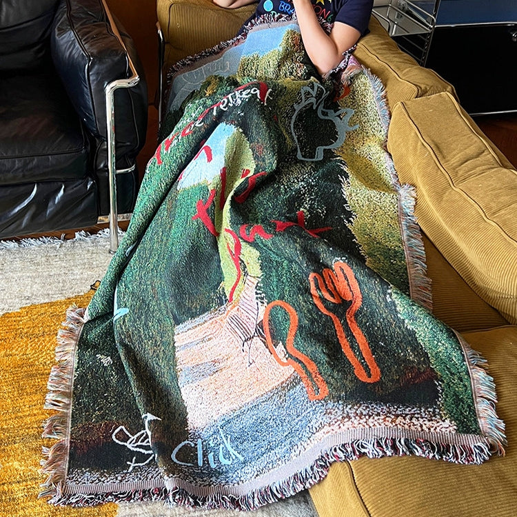 Boboli Garden Knitted Blanket