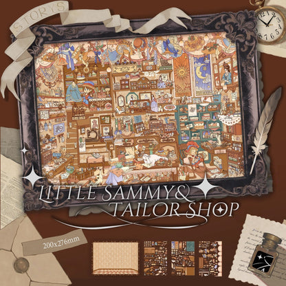 Sammy's Daily 3D Sticker | 2 Cute Miniature Scenes