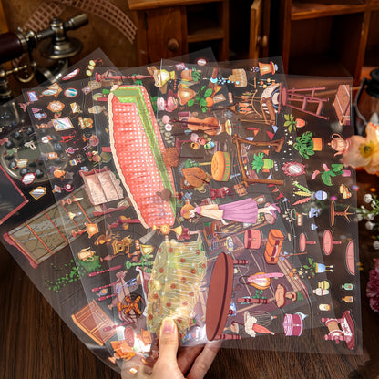 Whispers of Old Treasures 3D Sticker