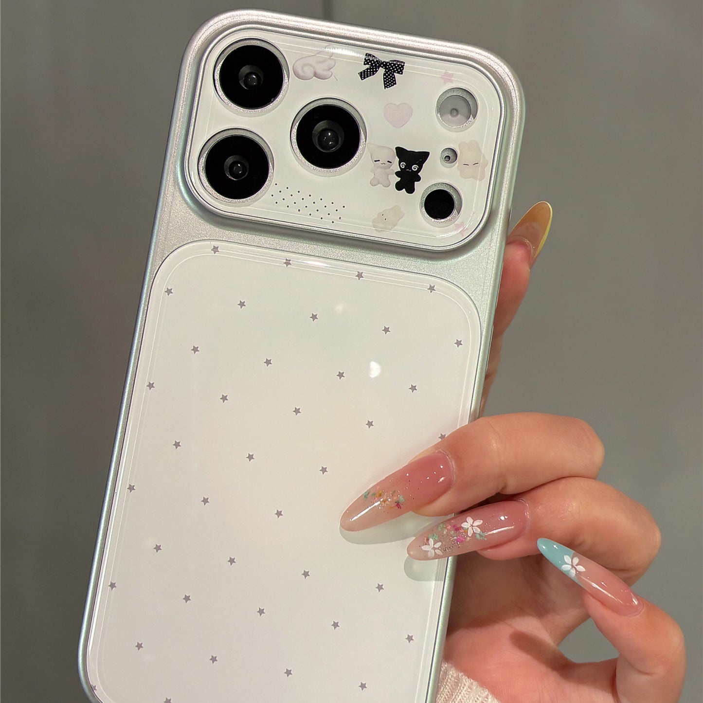 Adorable Animal Magnetic Stand Acrylic Phone Case