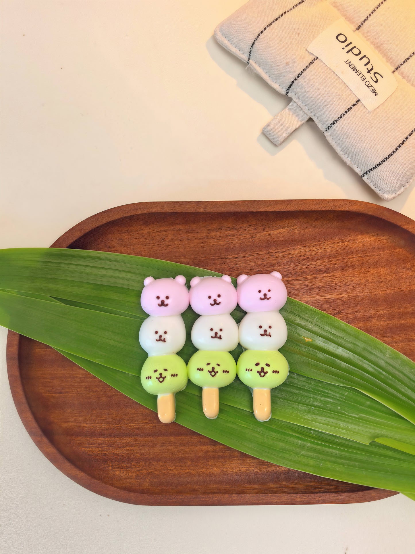 Sanshoku Dango Mocky Bear Squishy