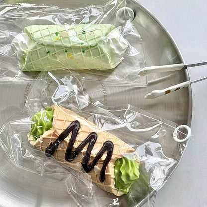 Matcha Egg Roll Squishy