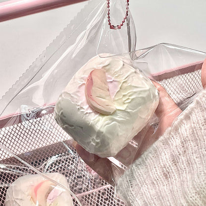 Peach Milk Puff Squishy