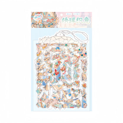 Luxury Adornments 3D Sticker | 3 Cute Miniature Scene