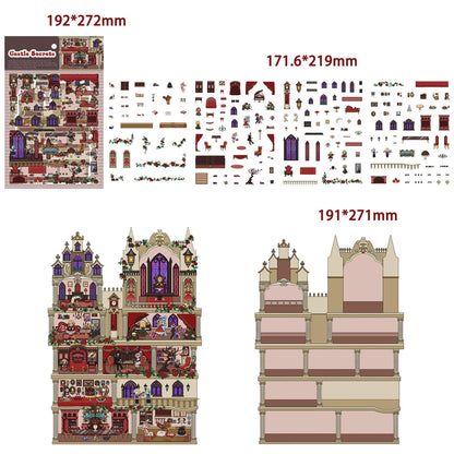 Gastle Secrets 3D Sticker