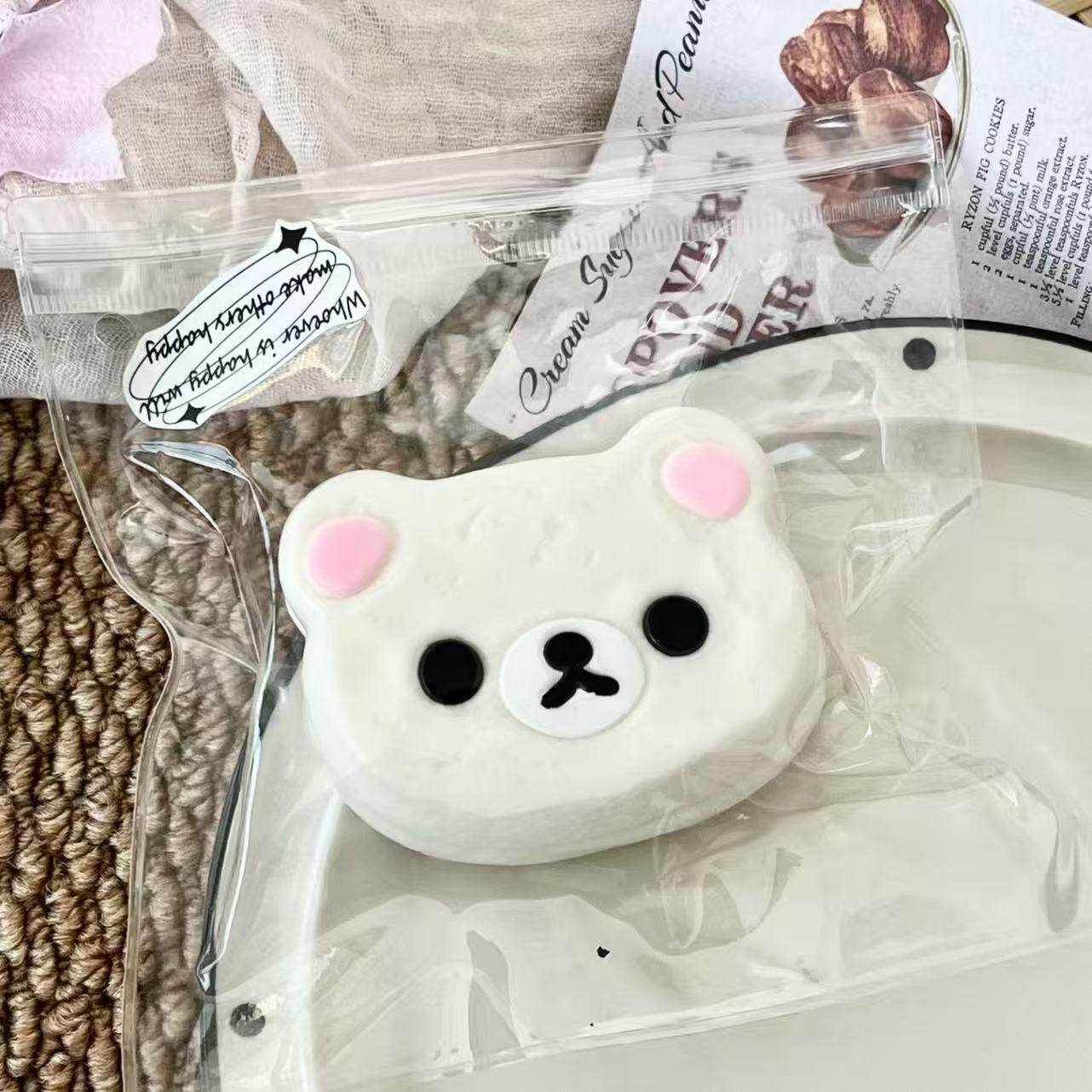 Bear Sister Big Head Squishy