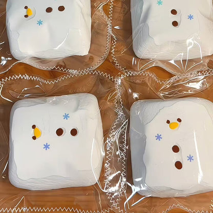 Snowman Marshmallow Squishy