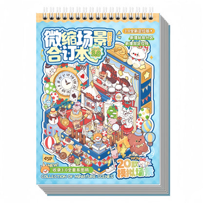 Whimsical Shop 3D Sticker Book