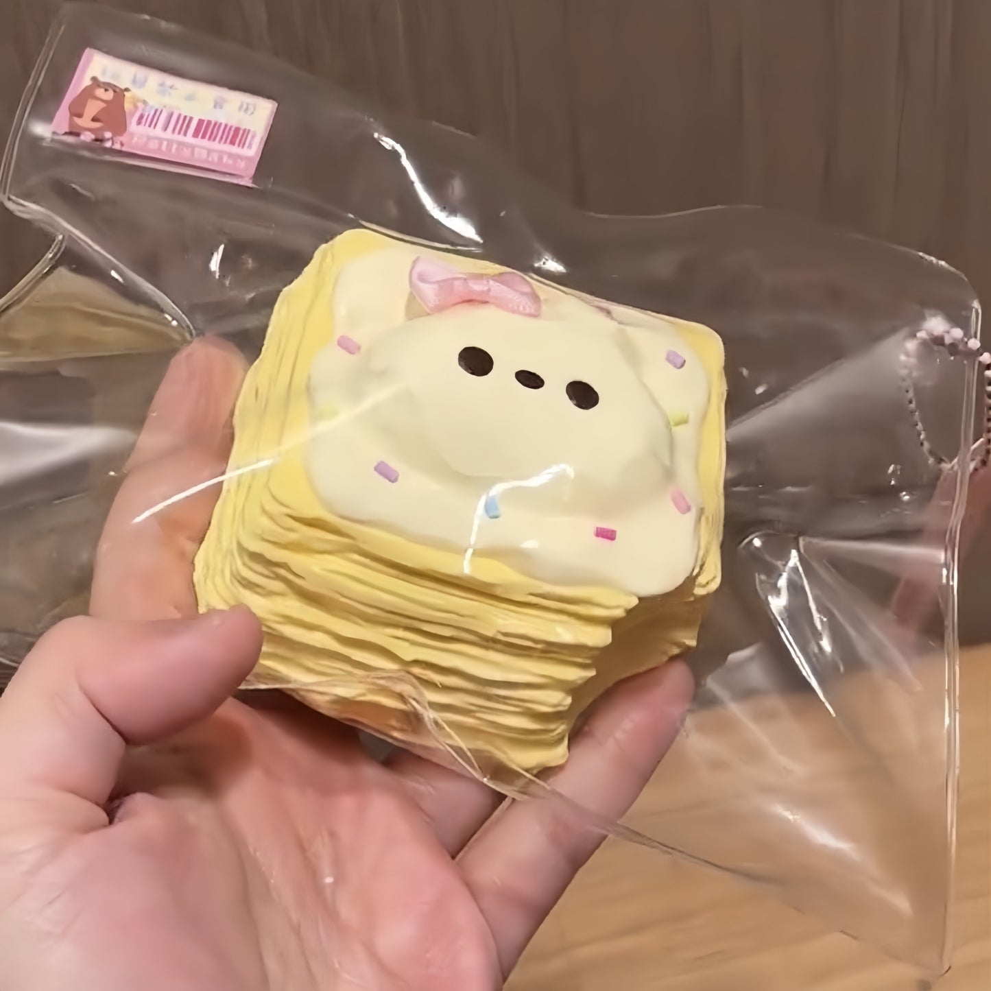 Bunny Cheese Squishy