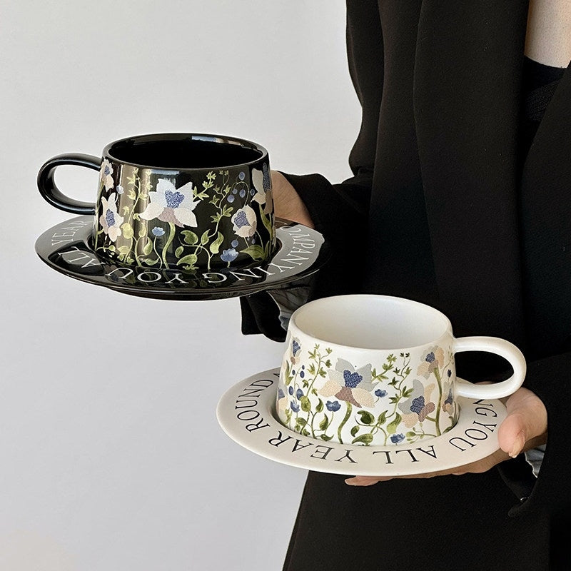 Blooming Lily of the Valley Ceramic Mug
