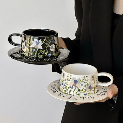 Blooming Lily of the Valley Ceramic Mug