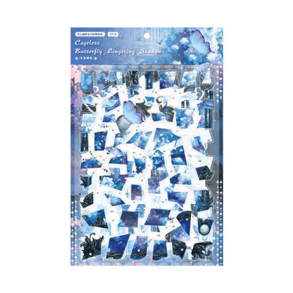 A Butterfly's Dream 3D Sticker | 3 Cute Miniature Scenes
