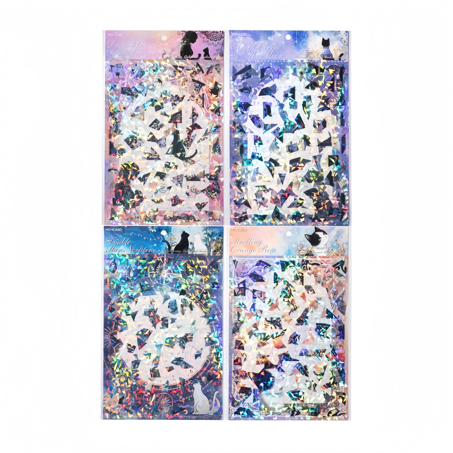 Whispers by the Window 3D Sticker | 4 Cute Miniature Scene