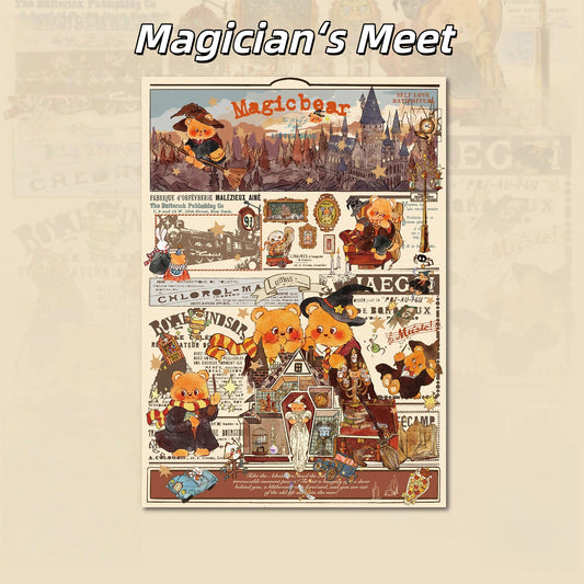 Magic World 3D Sticker | 2 Cute Miniature Scenes
