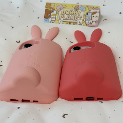 Big Rabbit Standing Silicone Phone Case