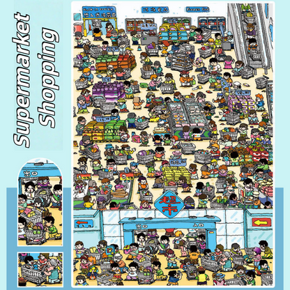 People Everywhere 3D Sticker Book