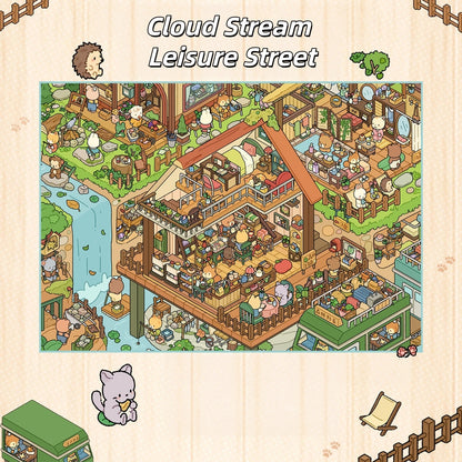 Animal Forest Series 3D Sticker | 2 Cute Miniature Scenes