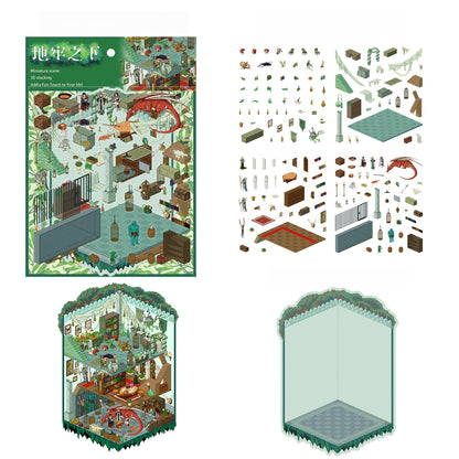Under the Dungeon 3D Sticker