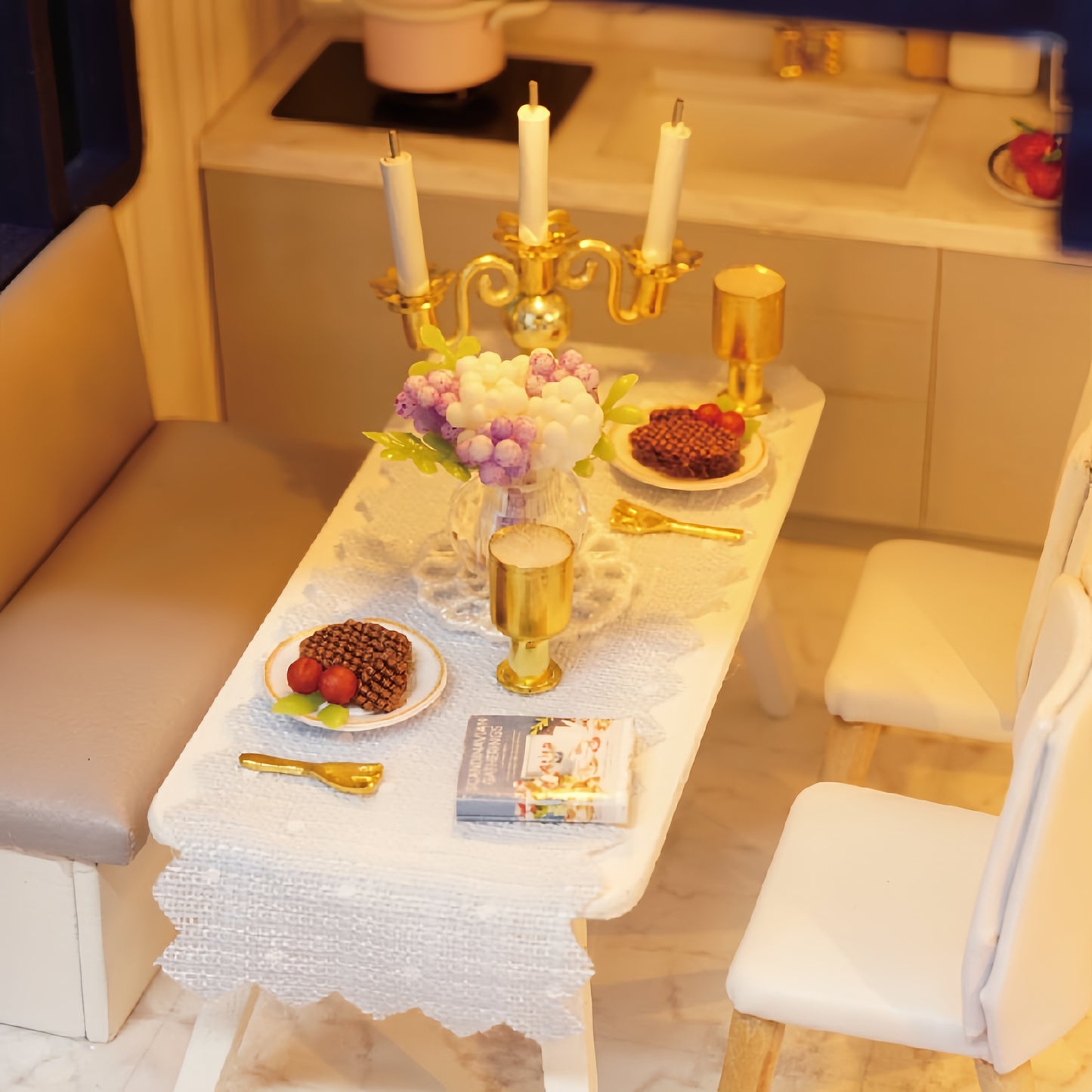 Time Apartment DIY Miniature House - English Instructions