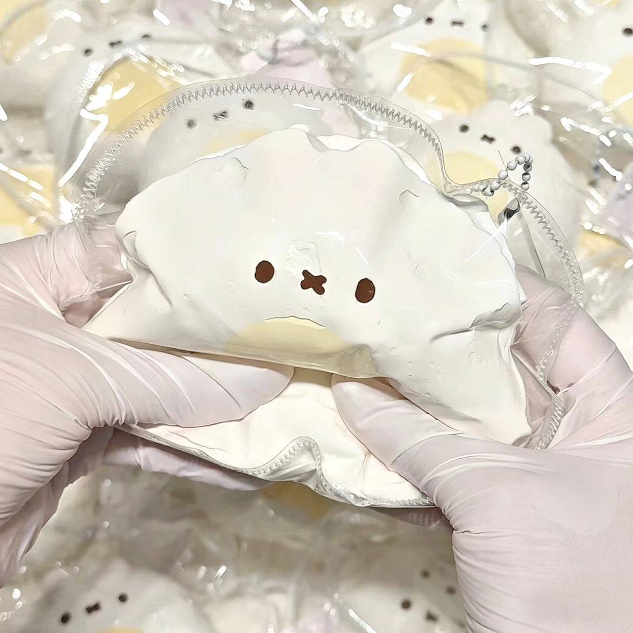 Bunny Lava Milk Candy Squishy