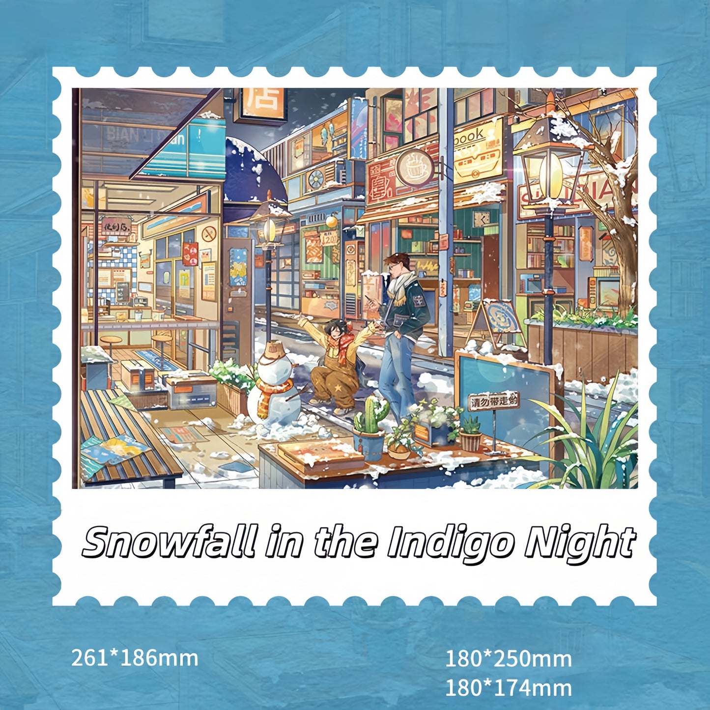 Colour of Four Seasons 3D Sticker | 4 Cute Miniature Scenes