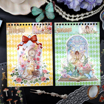 Star Dream Flower Garden 3D Sticker Book