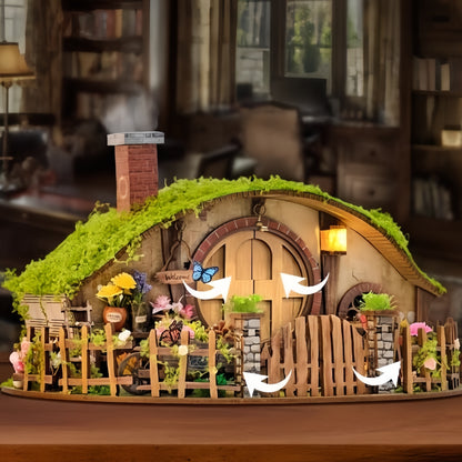 Magic Ring Cottage DIY Miniature House - English Instructions