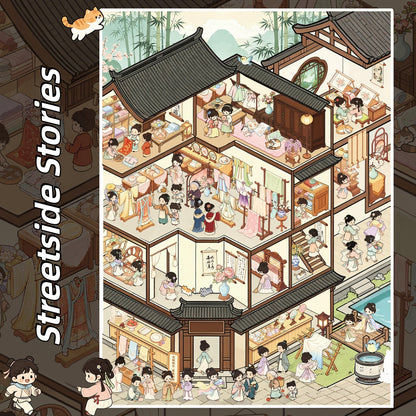 Streetside Stories 3D Sticker Book