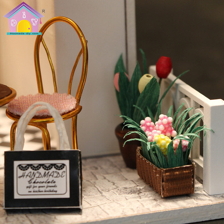 Cake Dessert House DIY Miniature House - English Instructions