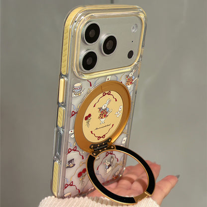 Poker Rabbit Acrylic Phone Case