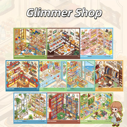 Glimmer Shop 3D Sticker Book