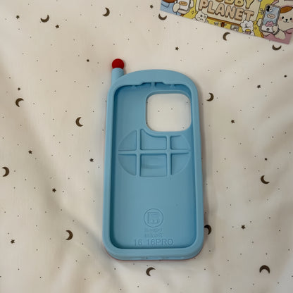 Penguin Retro Brick Phone Silicone Phone Case