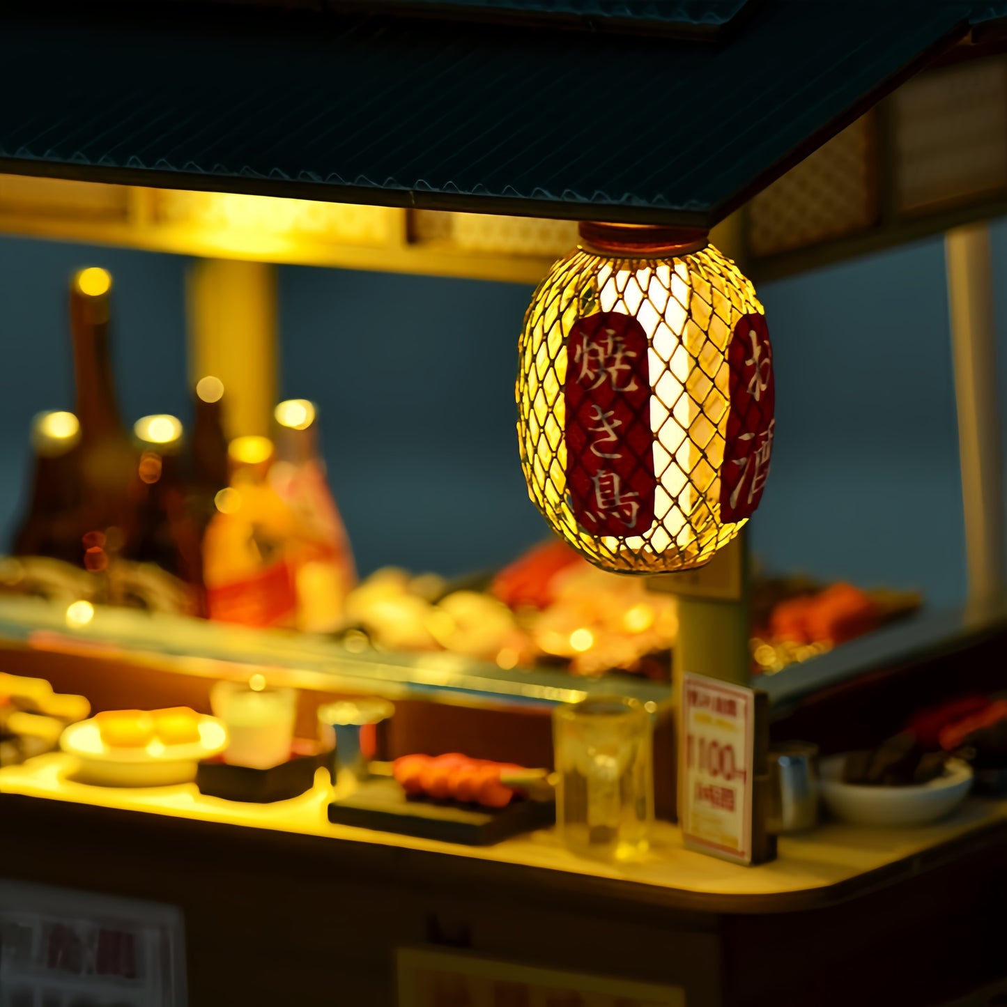 Yakitori Bar DIY Miniature House - English Instructions