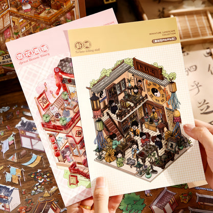 Ancient Life 3D Sticker Book