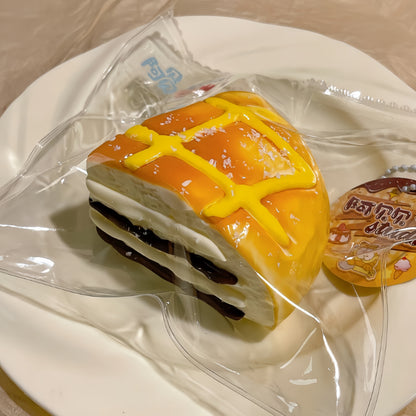 Filled Cheese Bun Squishy