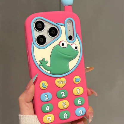 Lizard Brick Phone Silicone Phone Case
