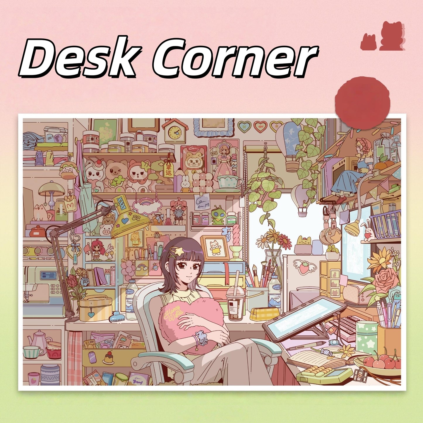 Daily Nooks 3D Sticker | 2 Cute Miniature Scenes