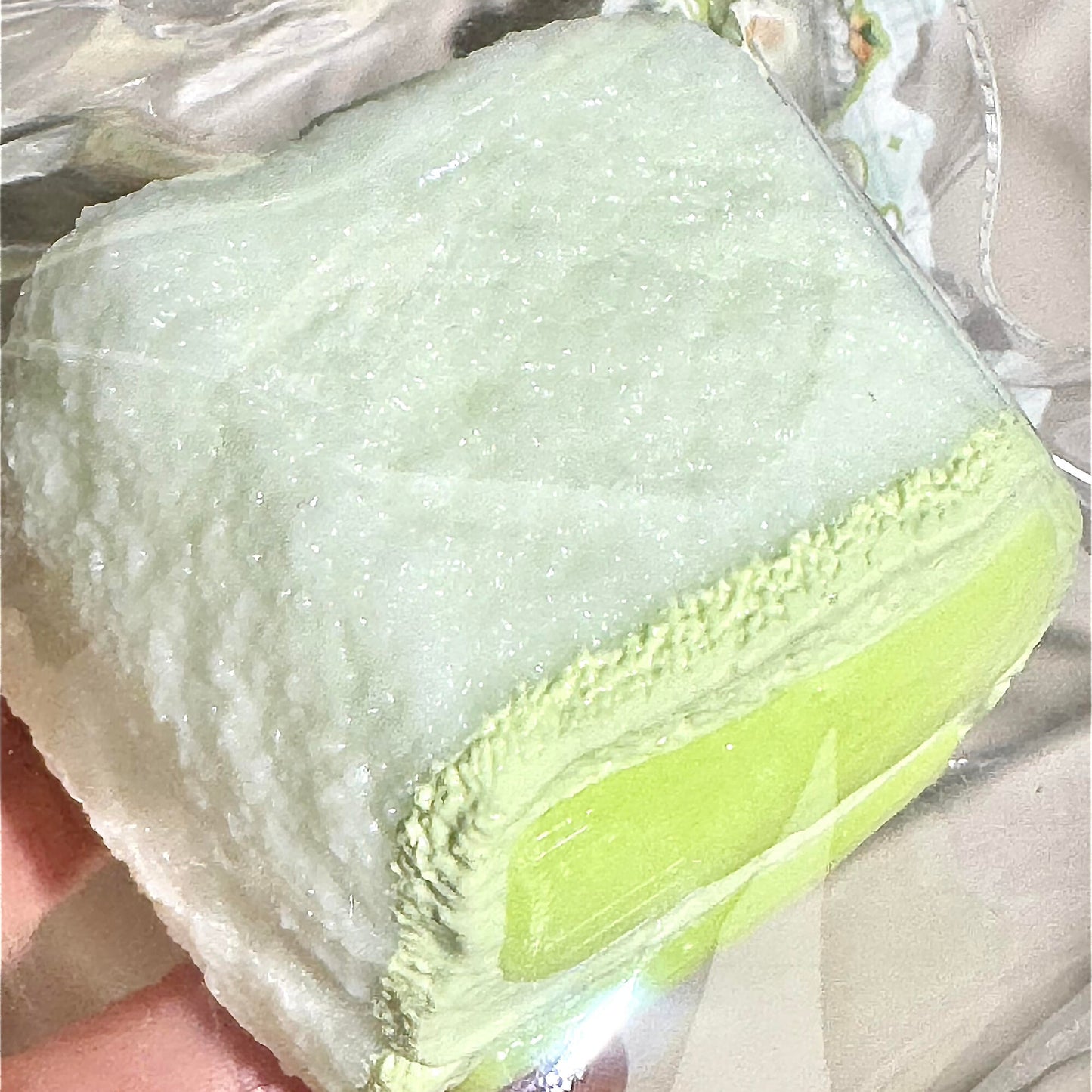 Green Grape Mango Glutinous Rice Ball Squishy