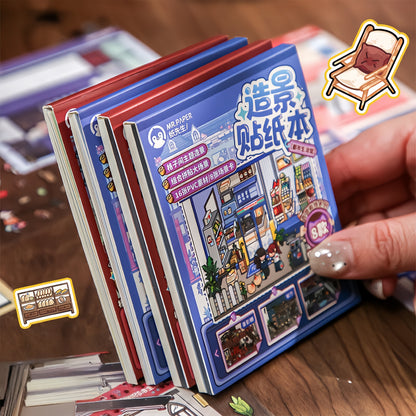 Department Store 3D Sticker Book