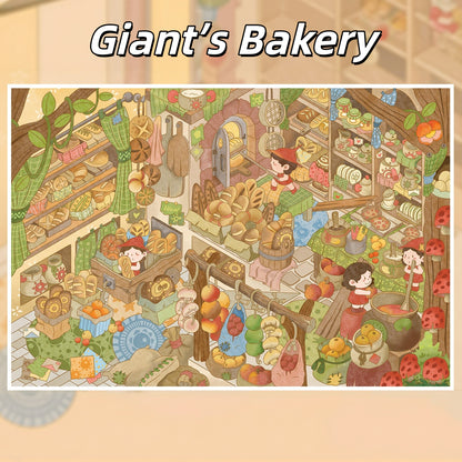 Sweet Harvest 3D Sticker | 6 Cute Miniature Scenes