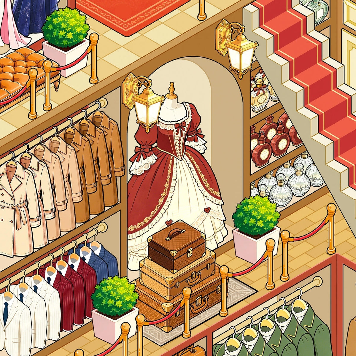 Fashion Tower 3D Sticker