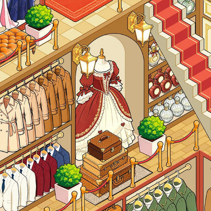Fashion Tower 3D Sticker