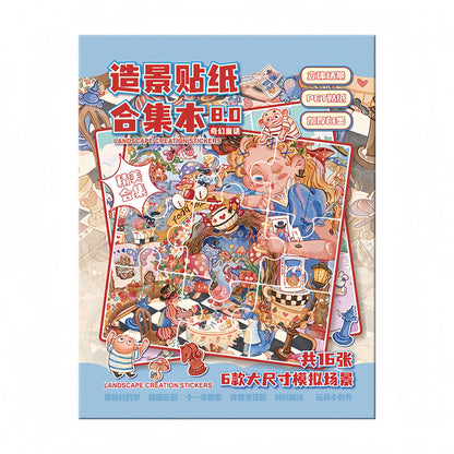 Enchanted Dreams 3D Sticker Book