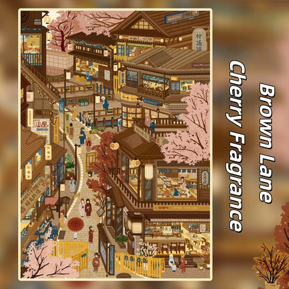 Town‘s Palette 3D Sticker | 3 Cute Miniature Scenes