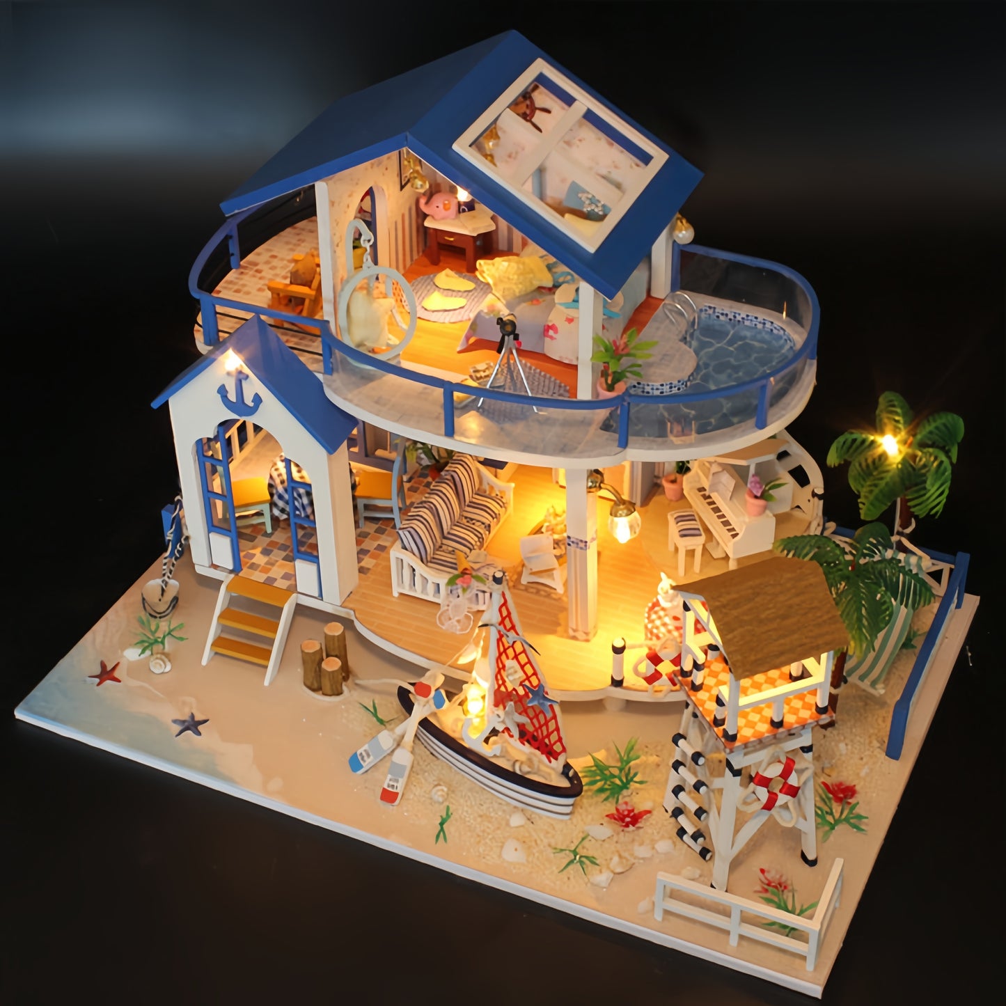 Legend of The Blue Sea DIY Miniature House - English Instructions