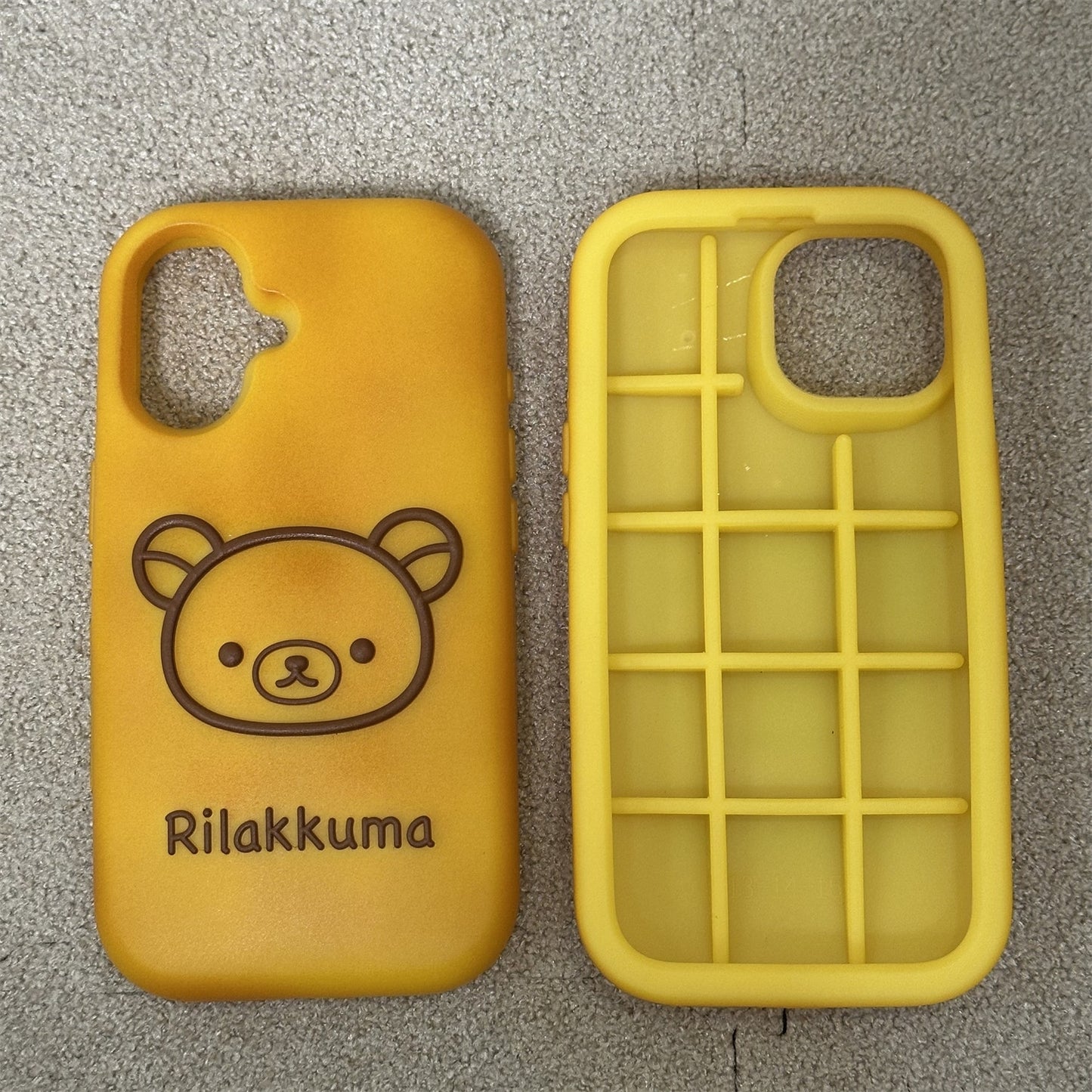 Little Bear Toast Silicone Phone Case