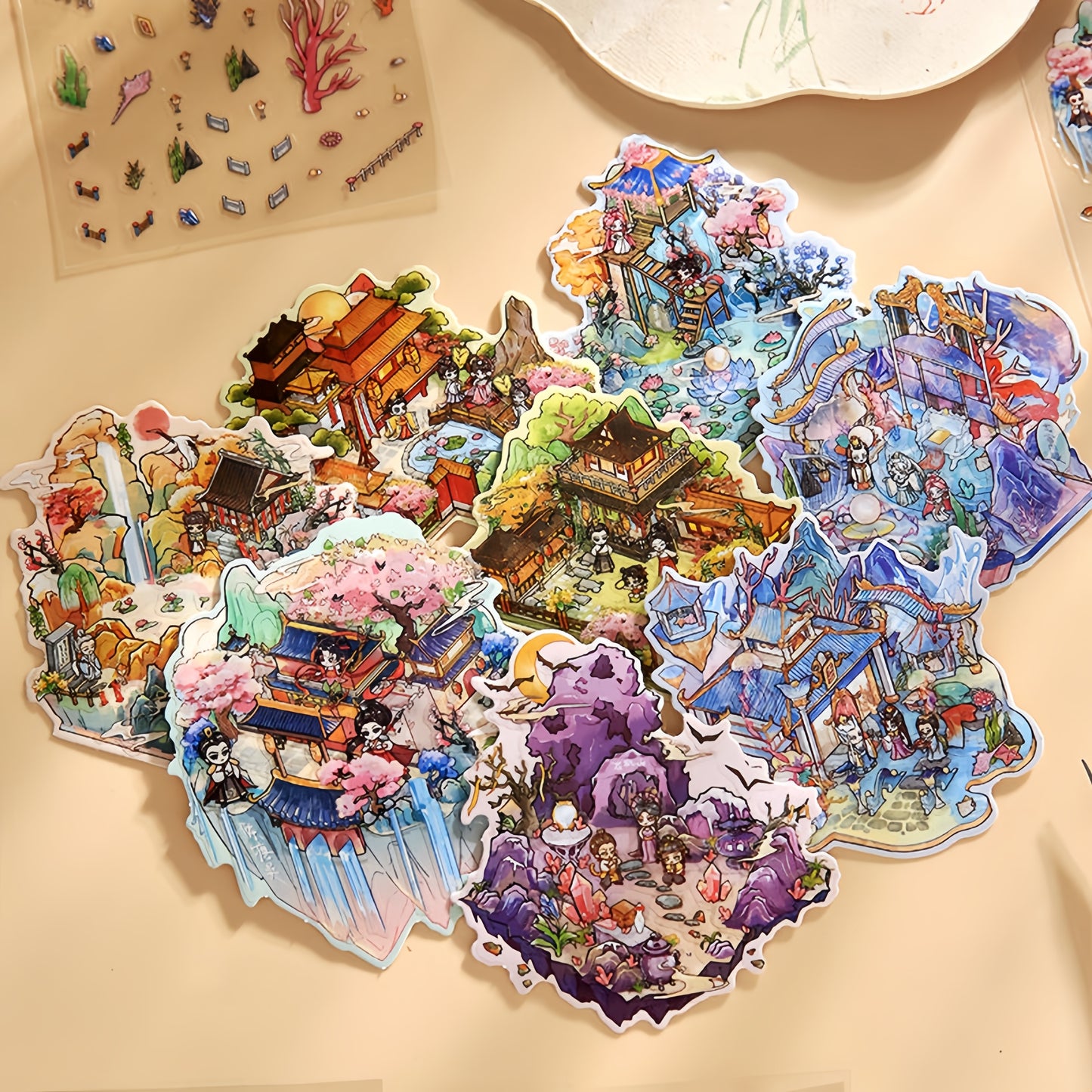 Myths & Legends Series 3D Sticker Book